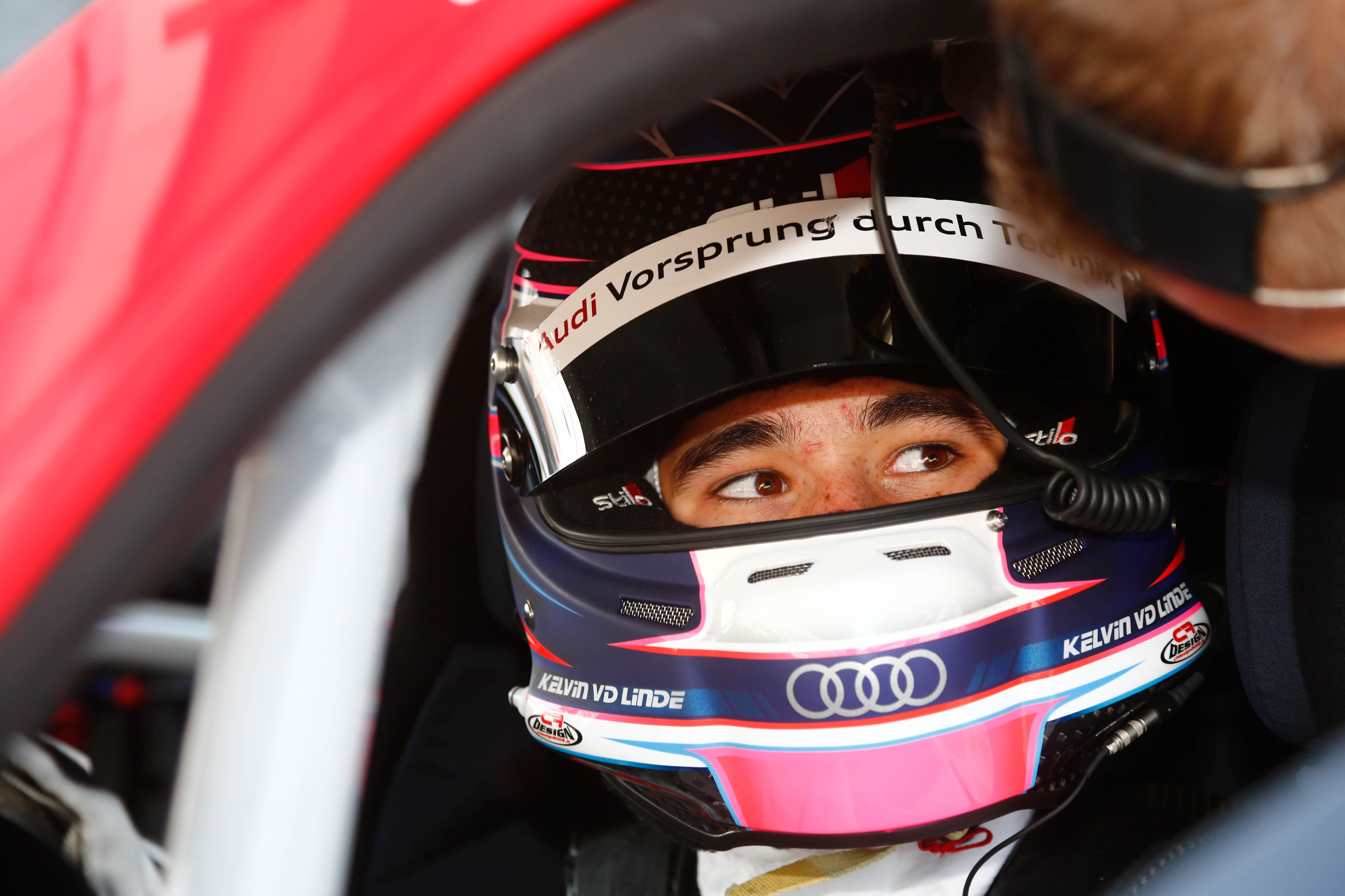 Kelvin van der Linde Helmet